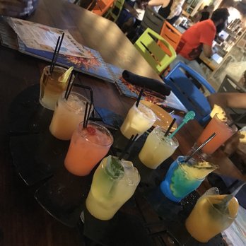 Bahama Breeze - August 2018: cocktail flight - Bars Near Me - Lutz, Florida