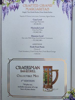 Menu photo 7 GCH Craftsman Bar Anaheim, CA