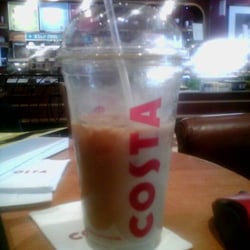 Costa Coffee - Large iced coffee - )um!