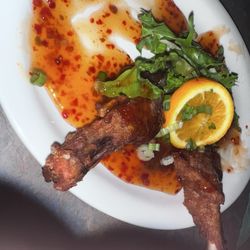 The Kimball Inn - Duck Wings. Lucky I stopped inhaling them to get a quick pic. DELICIOUS