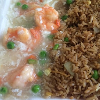 Peking House - Shrimp with lobster sauce and fried rice - Chinese Near Me - Burlington, North Carolina