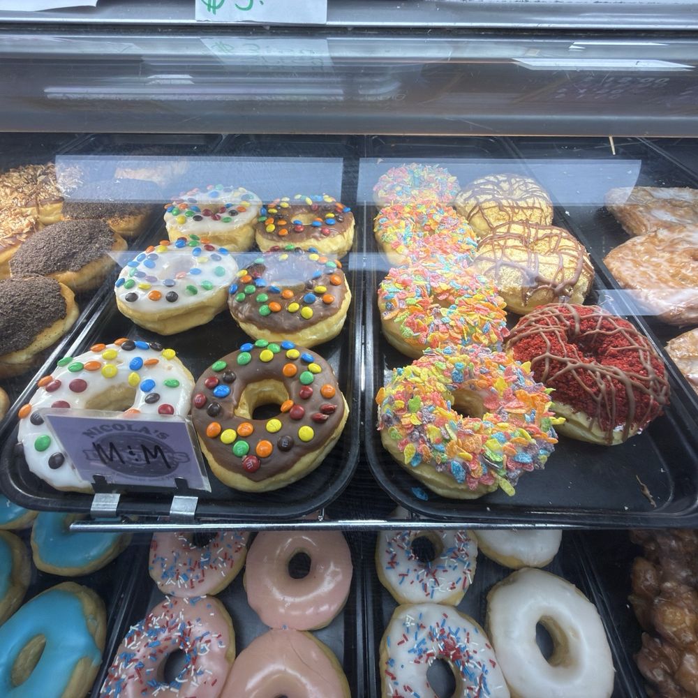 Nicola's Donut Shop - Fruity pebble, frosted, cronuts - Donuts Near Me - Tampa, Florida