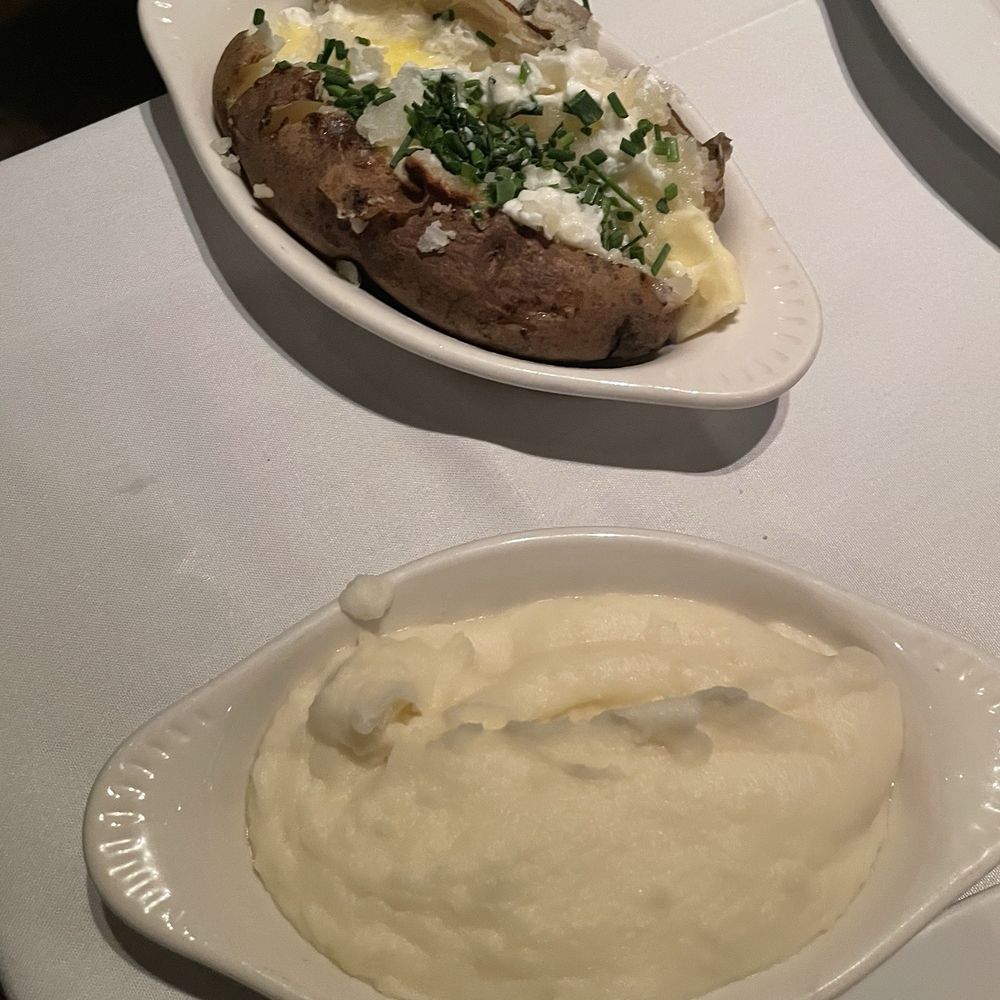 Dal Rae Restaurant - Baked potato and Mashed Potatoes - Steakhouses Near Me - Pico Rivera, California