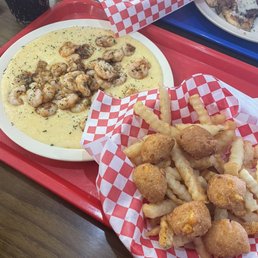 Shrimp and grits are a must!