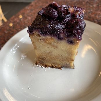 Sausalito Bakery & Cafe - Blueberry Bread Pudding - Coffee & Tea Near Me - Sausalito, California