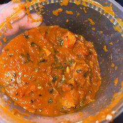Royal Indian Cuisine and Banquet - Chicken tikka masala, more like chicken tikka marinara. Sauce was sweet and really didn't have Indian flavors I was expecting.