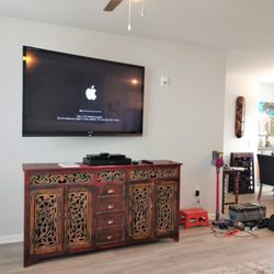 Bill's Video Design - Large 70" Sharp on an articulating mount!