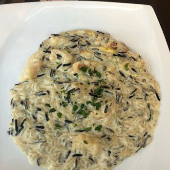 Serafina - Risotto Cremolato con Fiori di Zucca e Gamberi - Italian Near Me - San Francisco, California Serafina - Risotto Cremolato con Fiori di Zucca e Gamberi - Italian Near Me - San Francisco, California