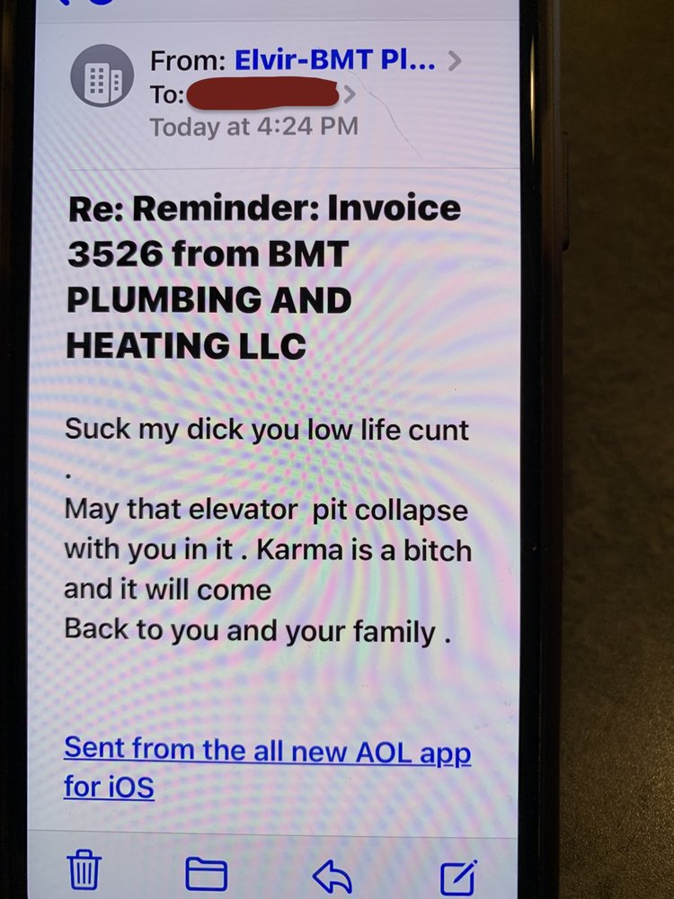 Slide of Bmt Plumbing & Heating