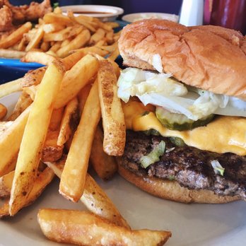 The Owl Cafe - I mean, have you ever seen a more beautiful green chile cheeseburger? And those fries...what are you waiting for? - Diners Near Me - Albuquerque, New Mexico The Owl Cafe - I mean, have you ever seen a more beautiful green chile cheeseburger? And those fries...what are you waiting for? - Diners Near Me - Albuquerque, New Mexico