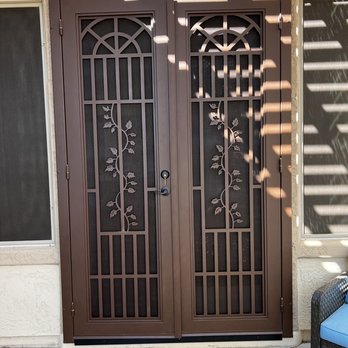 First Impression Ironworks - Patio double doors - Door Sales/Installation Near Me - Scottsdale, Arizona