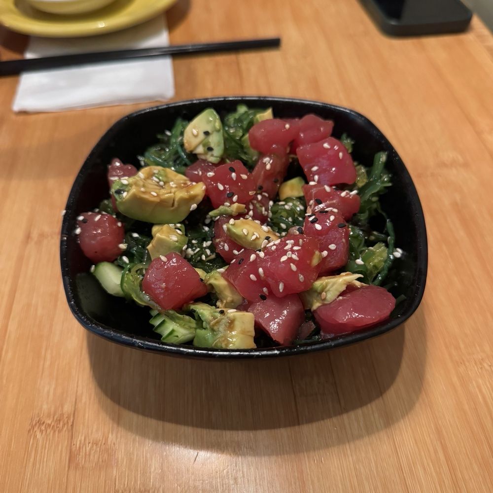 Sushi Okalani - Seasonal seaweed salad tuna poke - Sushi Bars Near Me - Hood River, Oregon