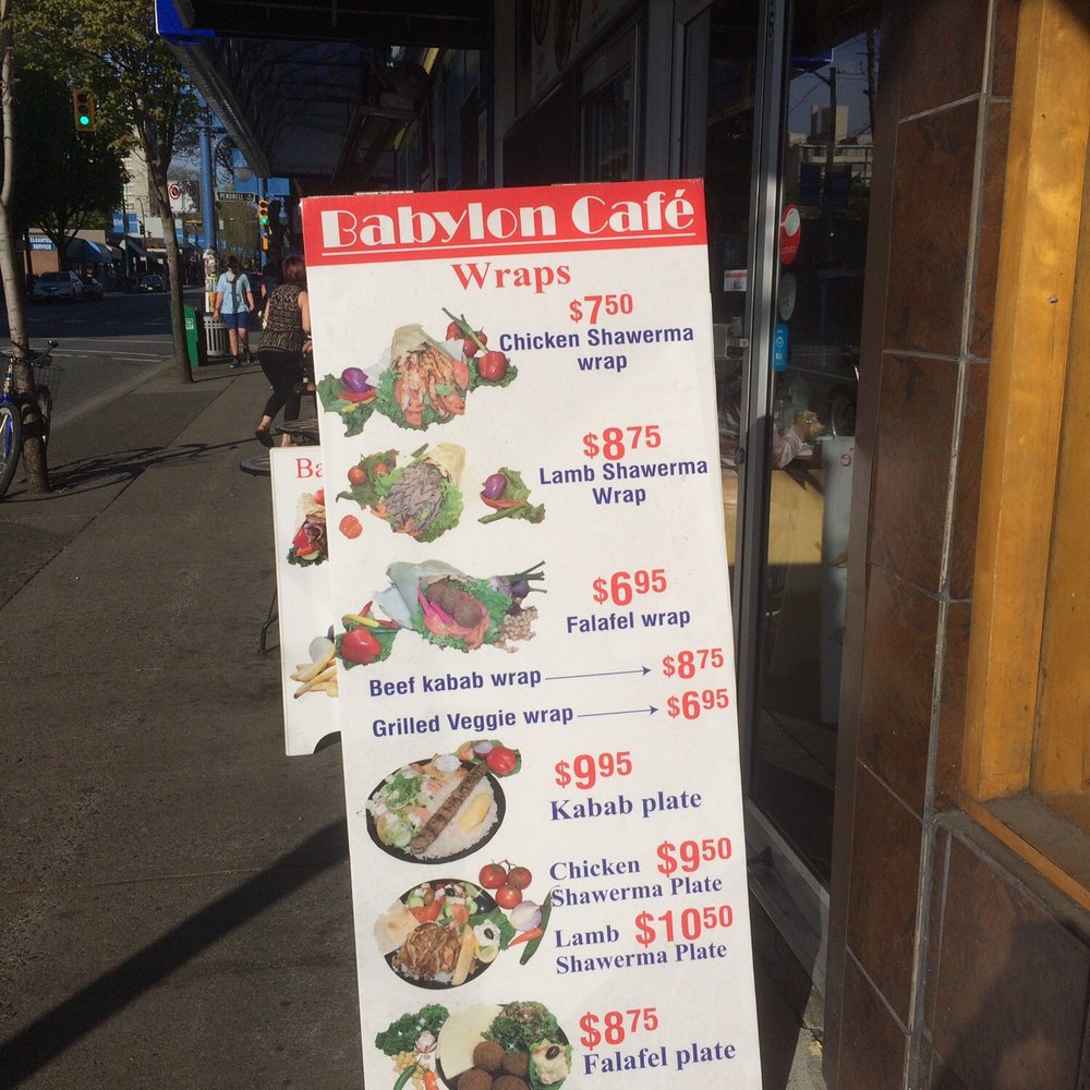 Babylon Café - Middle Eastern Near Me - Vancouver, British Columbia Babylon Café - Middle Eastern Near Me - Vancouver, British Columbia