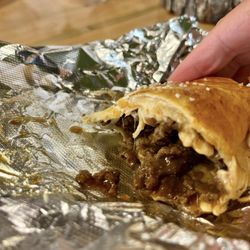 Hayloft Ice Cream - Cheesesteak Pretzel Log