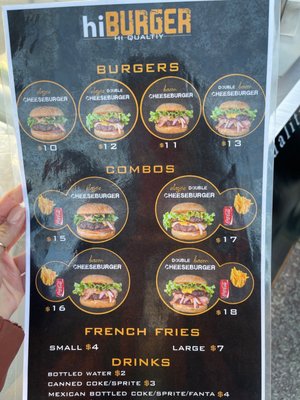 Menu photo 2 hiBurger Los Angeles, CA