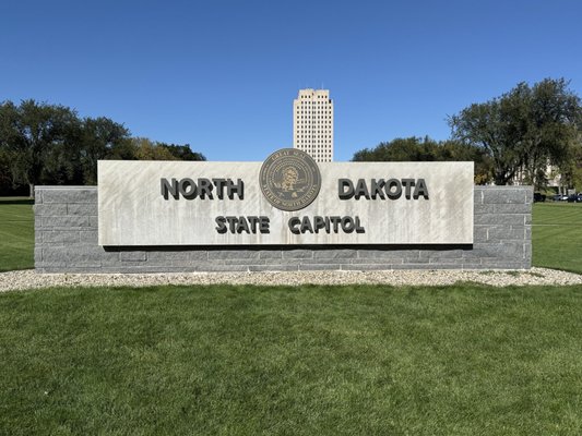 North Dakota State Capitol by null