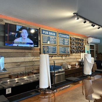Forgotten Coast Brewing Company - Bar view - Chicken Wings Near Me - Mexico Beach, Florida