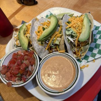 Woody's Diner - Three tacos Maui Fish Tacos. Super good - American Near Me - Orange, California Woody's Diner - Three tacos Maui Fish Tacos. Super good - American Near Me - Orange, California