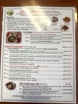 Menu photo 6 Lee's Bakery Atlanta, GA Menu photo 6 Lee's Bakery Atlanta, GA