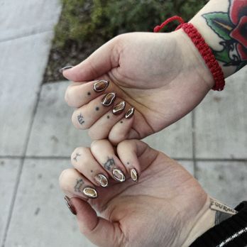 Boho Nail Lounge - Full acrylic set - Nail Salons Near Me - Riverside, California
