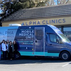Alpha Clinics - Look for our mobile unit throughout Solano County. We can provide free pregnancy test, ultrasounds and pregnancy options counseling.