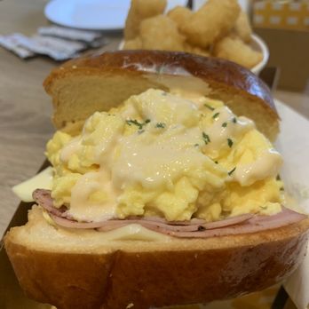 Egg Happiness - Ham, cheese, egg - Korean Near Me - Dublin, California