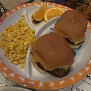 Rainforest Cafe - Kids cheeseburger - American Near Me - Ontario, California Rainforest Cafe - Kids cheeseburger - American Near Me - Ontario, California