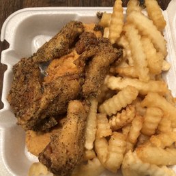 6 wings, 2 tender meal