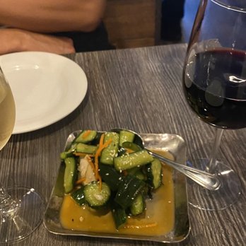 China Moon - Their delicious cucumber salad - Chinese Near Me - Laguna Niguel, California