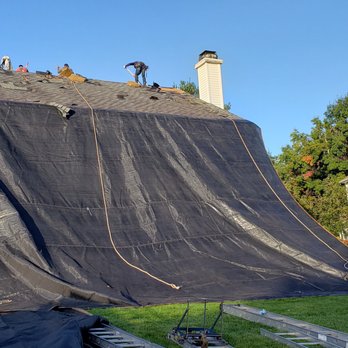 Marios Roofing - Removing old roof Shingles. - Roofing Near Me - Stoughton, Massachusetts