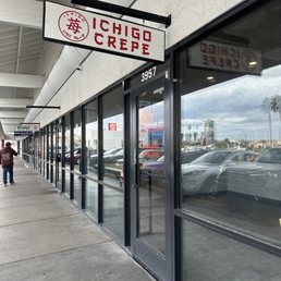 Exterior outside entrance of Ichigo Crepe - Las Vegas, Nevada Exterior outside entrance of Ichigo Crepe - Las Vegas, Nevada