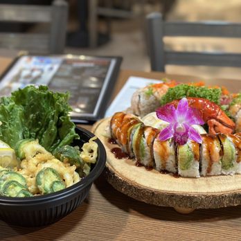 Sushi Little - Calamari, Supreme role and custom lobster roll. - Sushi Bars Near Me - Glendale, Arizona Sushi Little - Calamari, Supreme role and custom lobster roll. - Sushi Bars Near Me - Glendale, Arizona