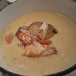City Farmhouse Kitchen and Bar - lobster bisque
