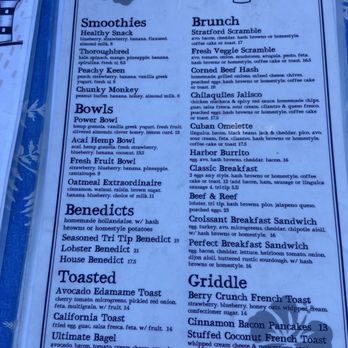 Stratford at the Harbor - Menu - Breakfast & Brunch Near Me - Oceanside, California Stratford at the Harbor - Menu - Breakfast & Brunch Near Me - Oceanside, California