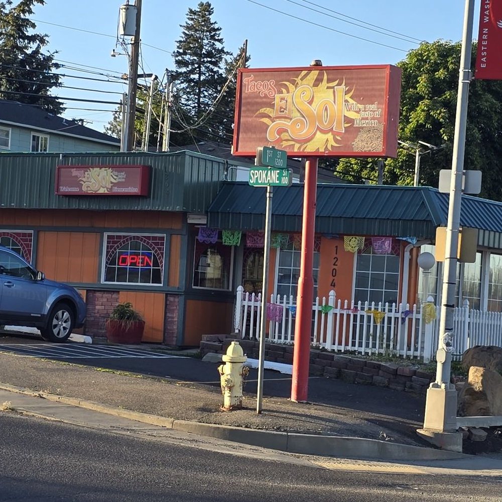Tacos El Sol - Front of the store. - Mexican Near Me - Cheney, Washington Tacos El Sol - Front of the store. - Mexican Near Me - Cheney, Washington