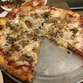 Ricos Pizzeria - Rico's sausage, mushroom and onion - Pizza Near Me - Sarasota, Florida