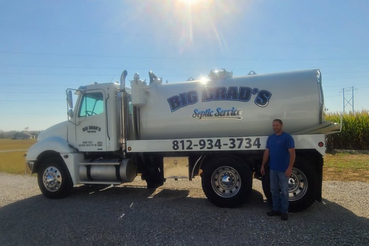 Slide of Big Brad's Septic Service