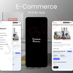 Jan Bask Digital Design - E-Commerce Mobile App