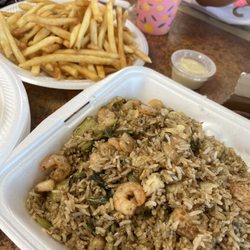 Love Seafood And Chicken