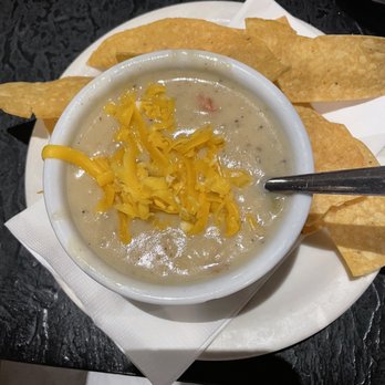The Brook Restaurant & Bar - Chicken tortilla cup of soup - New American Near Me - Tulsa, Oklahoma