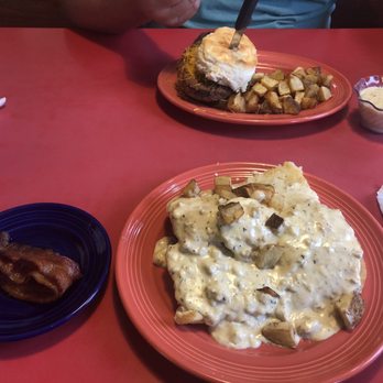 The Local Joint - Biscuits and gravy Big bear biscuit - Diners Near Me - Fairview, North Carolina