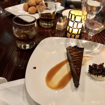 Epulo Bistro - Zeppole and chocolate truffle torte - Modern European Near Me - Edmonds, Washington