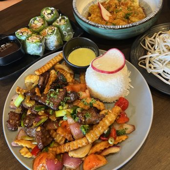 OMELI Kitchen - Lomo Saltado, Omeli's Spicy Wonton, Omeli's Crispy Pork Belly Roll - Vietnamese Near Me - Fullerton, California OMELI Kitchen - Lomo Saltado, Omeli's Spicy Wonton, Omeli's Crispy Pork Belly Roll - Vietnamese Near Me - Fullerton, California