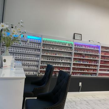 The One Nail & Lash - Wall of nail color - Nail Salons Near Me - Chamblee, Georgia The One Nail & Lash - Wall of nail color - Nail Salons Near Me - Chamblee, Georgia