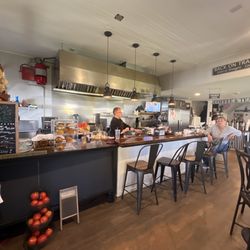 Back on Track Cafe - Counter where the magic happens.