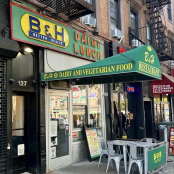 B&H Dairy - Outside - Vegetarian Near Me - New York, New York