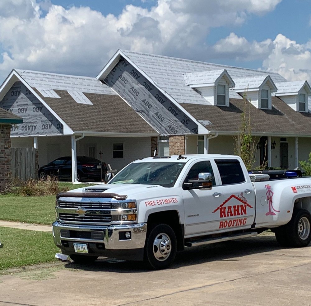 Slide of Hahn Roofing