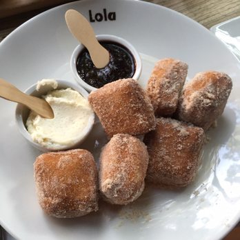 Lola - Must get donuts with marscapone cheese and preservers. - Greek Near Me - Seattle, Washington