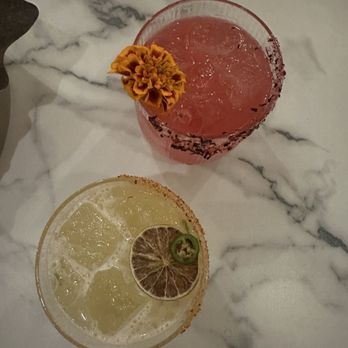 Buen Provecho - Aloe Very Much cocktail  Watermelon Hibiscus cocktail - Mexican Near Me - Long Beach, California