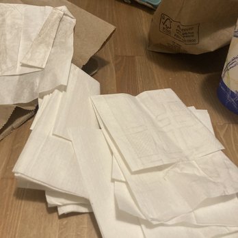 Strathmore Bagels - Dirty napkins - Bagels Near Me - Brentwood, New York Strathmore Bagels - Dirty napkins - Bagels Near Me - Brentwood, New York
